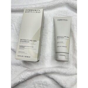 Community Sixty-Six Detoxifying Gel Cleanser 5oz Face Wash Glycolic Niacinamide